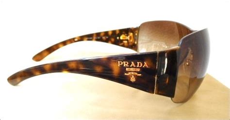 prada brille sale sps 02m brs-651 120 3n|Genuine PRADA Unisex Sport Black Shield Wrap Sunglasses .